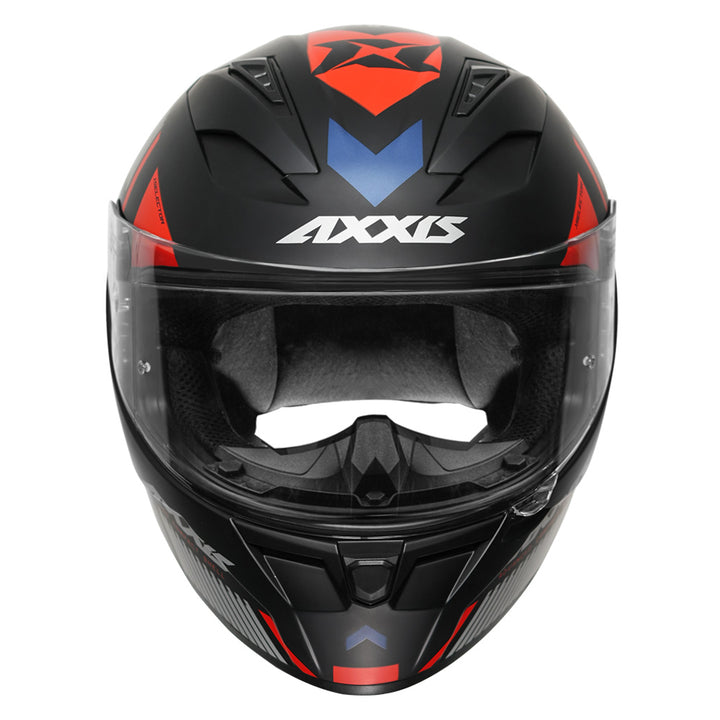 Axxis Segment Selector Helmet red front