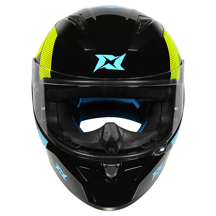 Axxis Segment Squame Helmet blue front