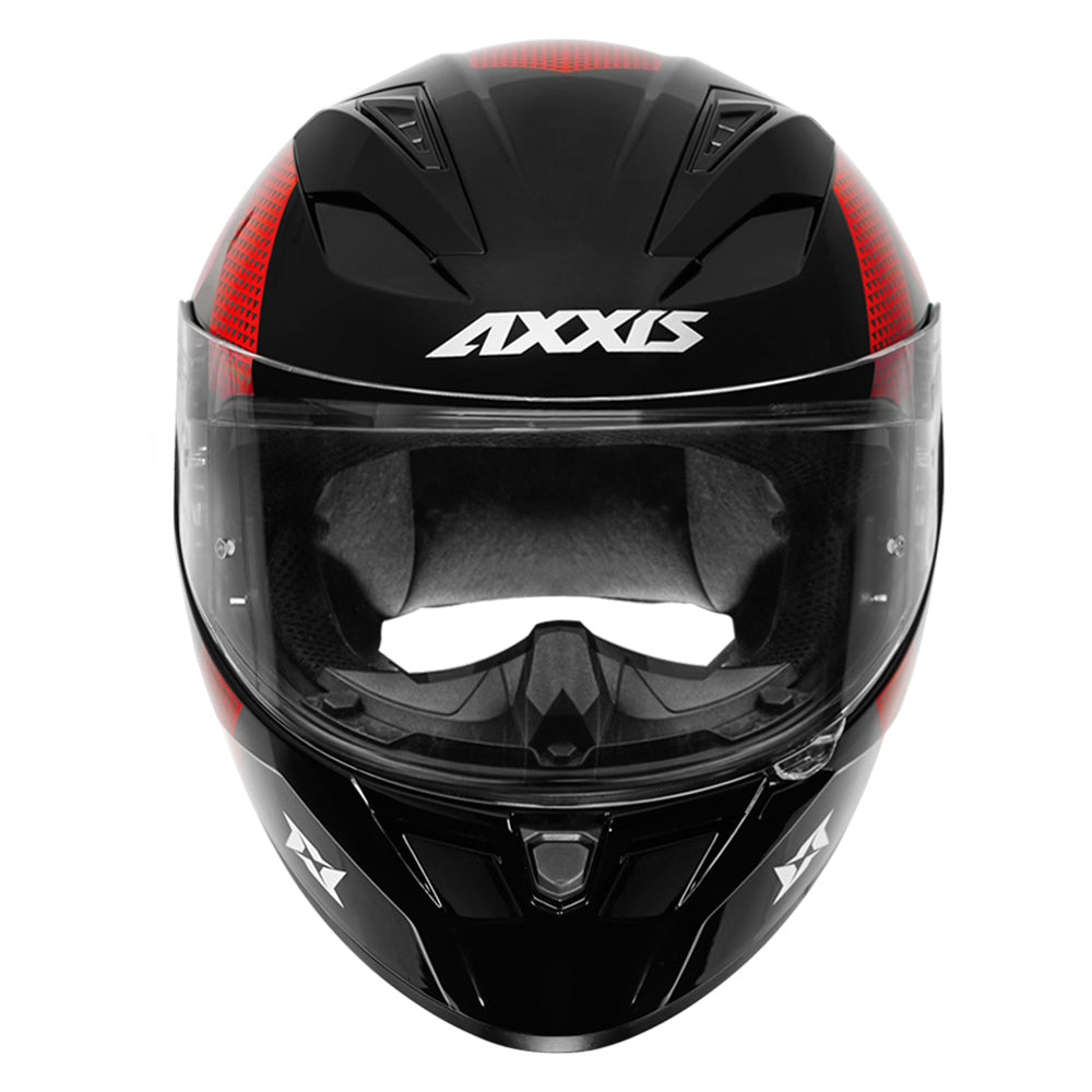 Axxis Segment Squame Helmet red front