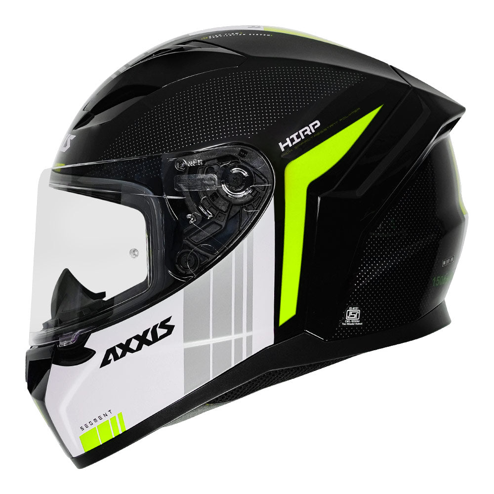 Axxis Segment Udyr Helmet fluorescent yellow side