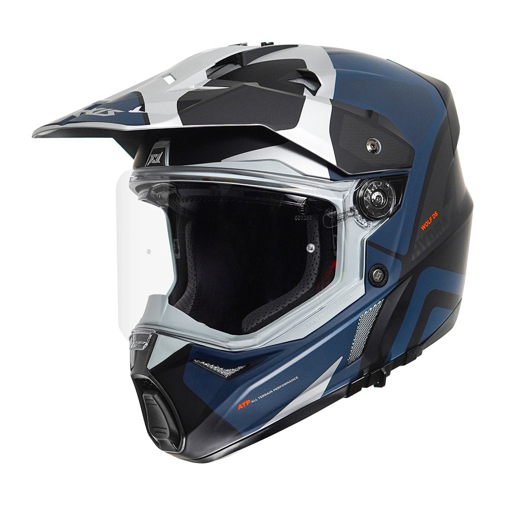 Axxis Wolf DS Hydra Helmet Matt Grey