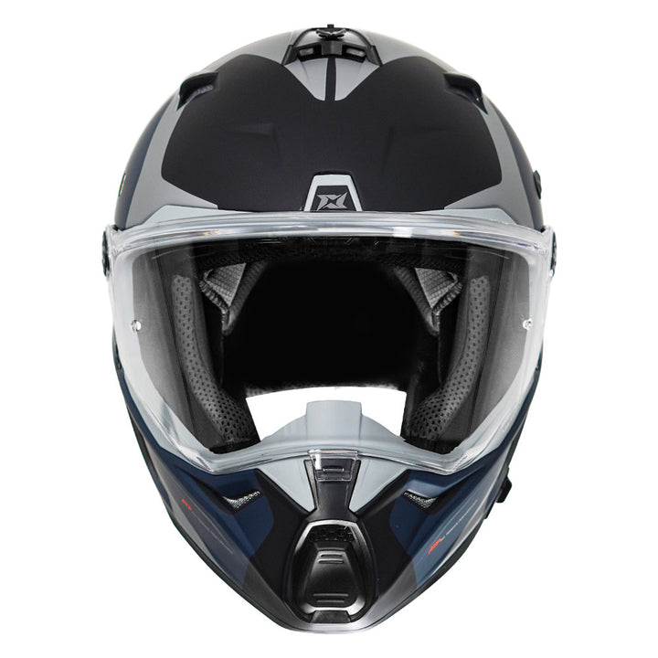 Axxis Wolf DS Hydra Helmet Matt Grey front