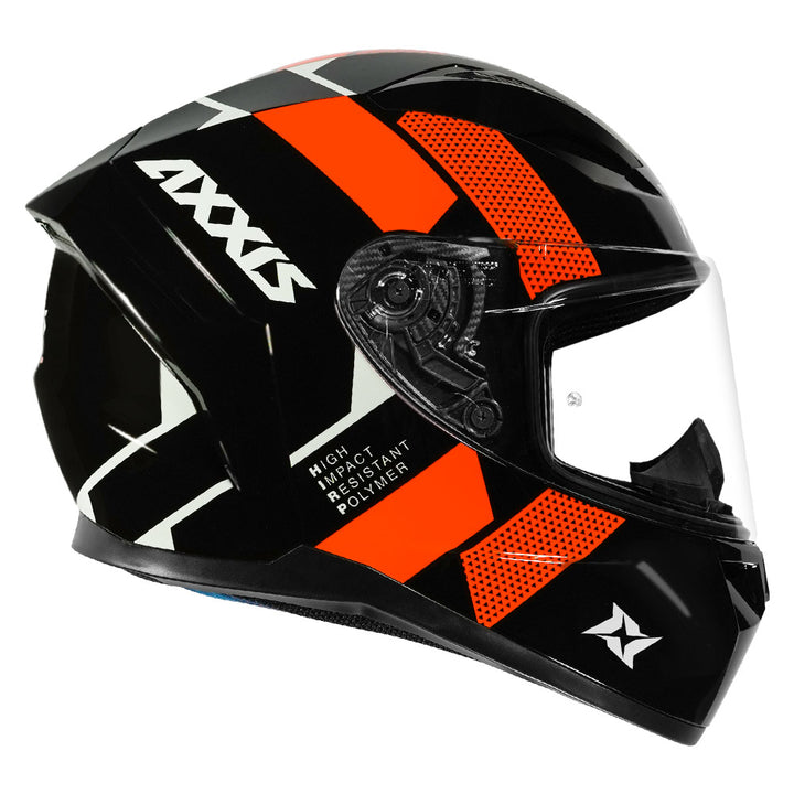 Axxis Segment Squame Helmet orange side