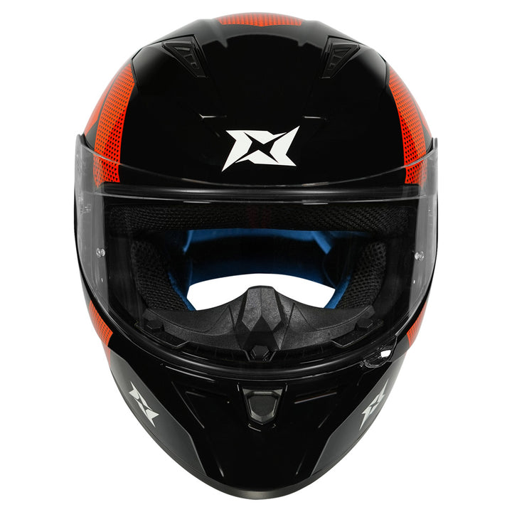 Axxis Segment Squame Helmet orange front