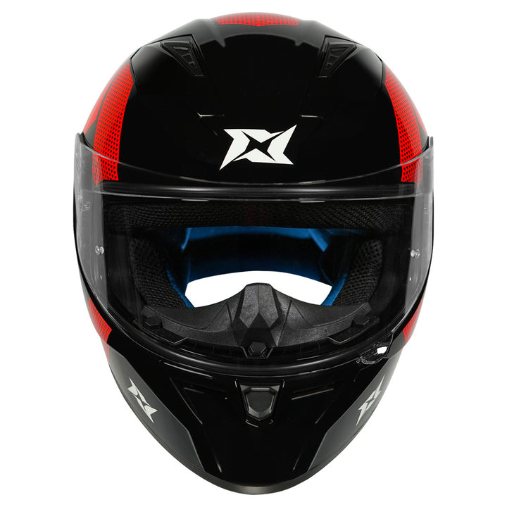 Axxis Segment Squame Helmet red front