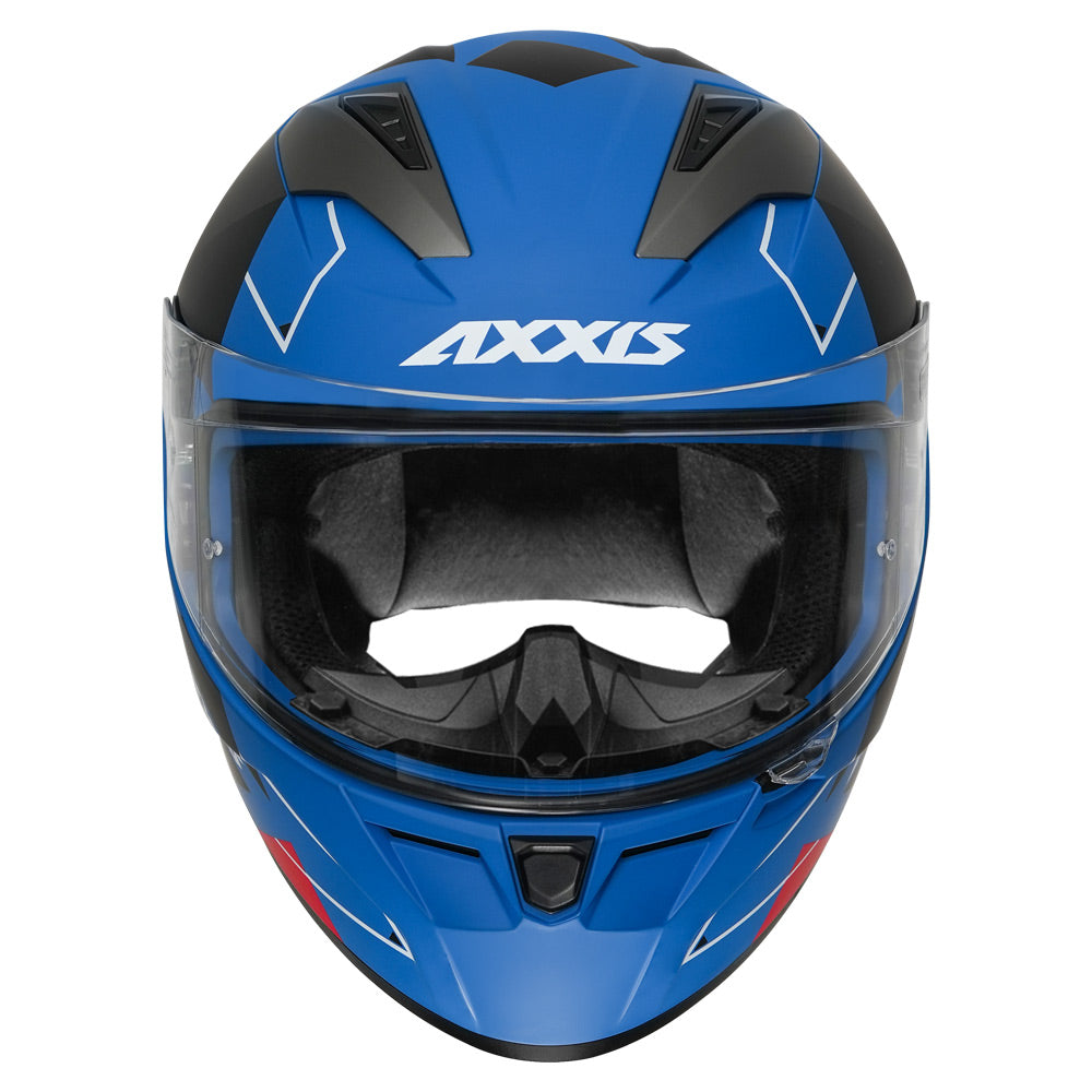 Axxis Segment Switch Helmet matt blue front