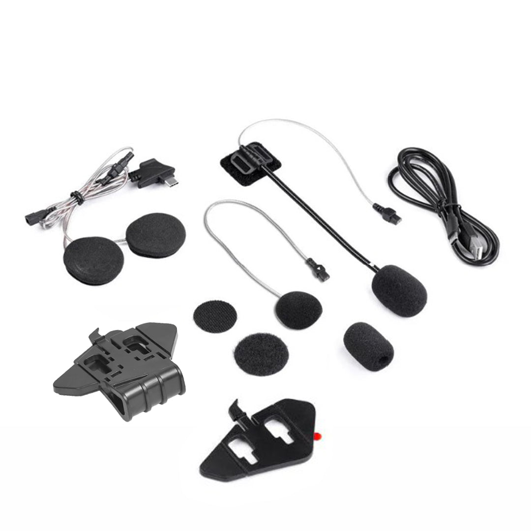 Midland BT Mini Helmet Intercom components