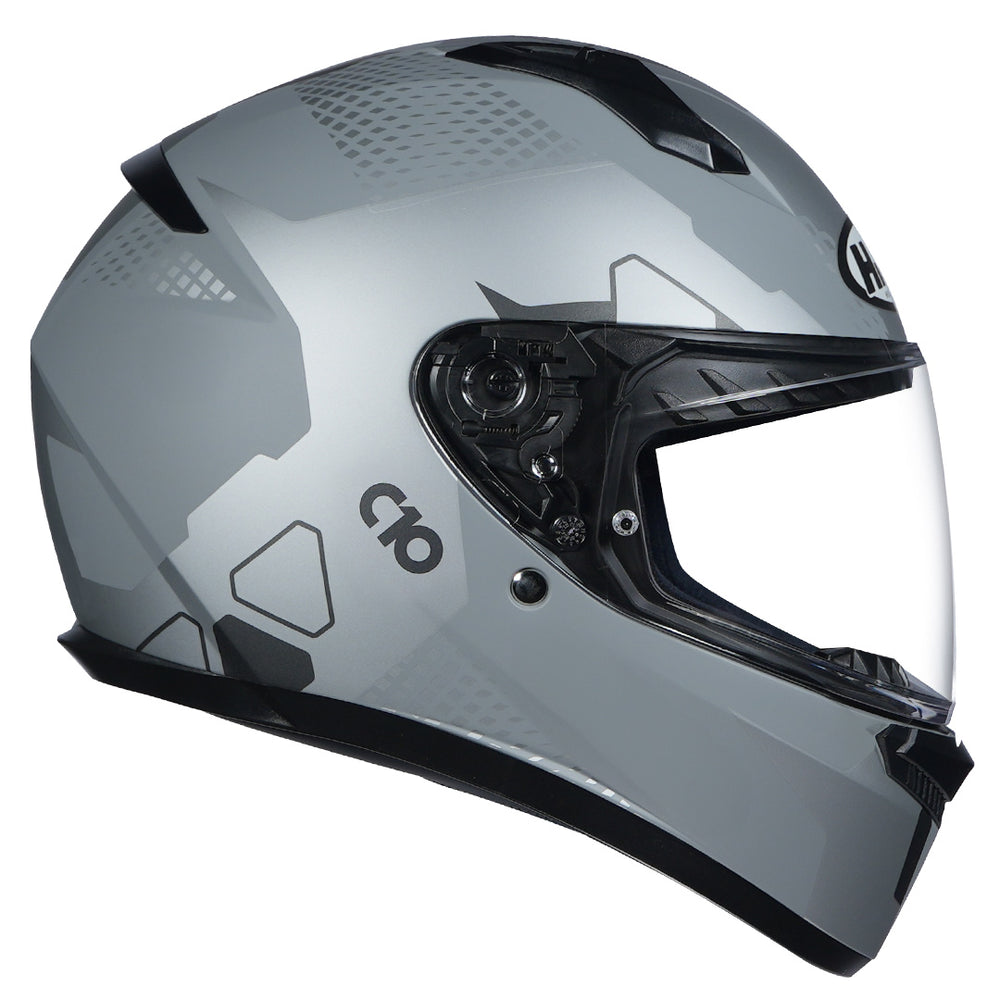 HJC C10 Aspa Helmet grey side