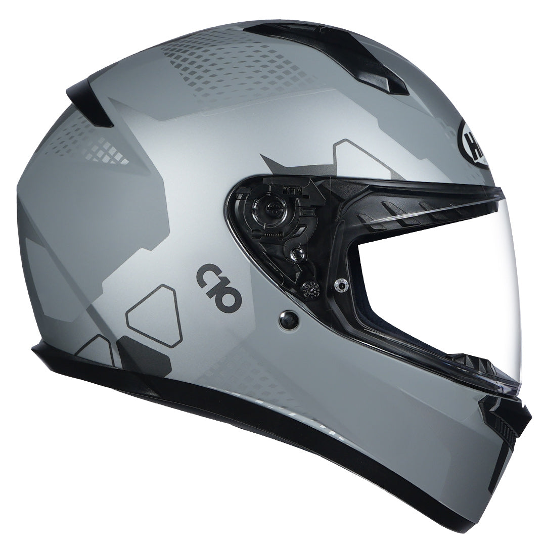 HJC C10 Aspa Helmet grey side