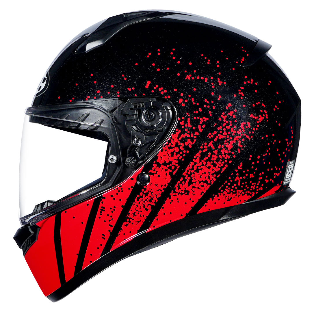 HJC C10 Haven Helmet red side