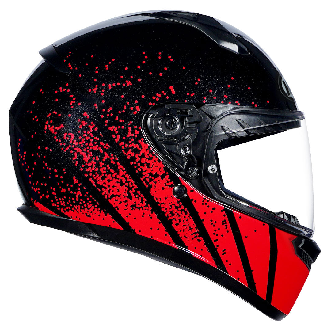 HJC C10 Haven Helmet red side
