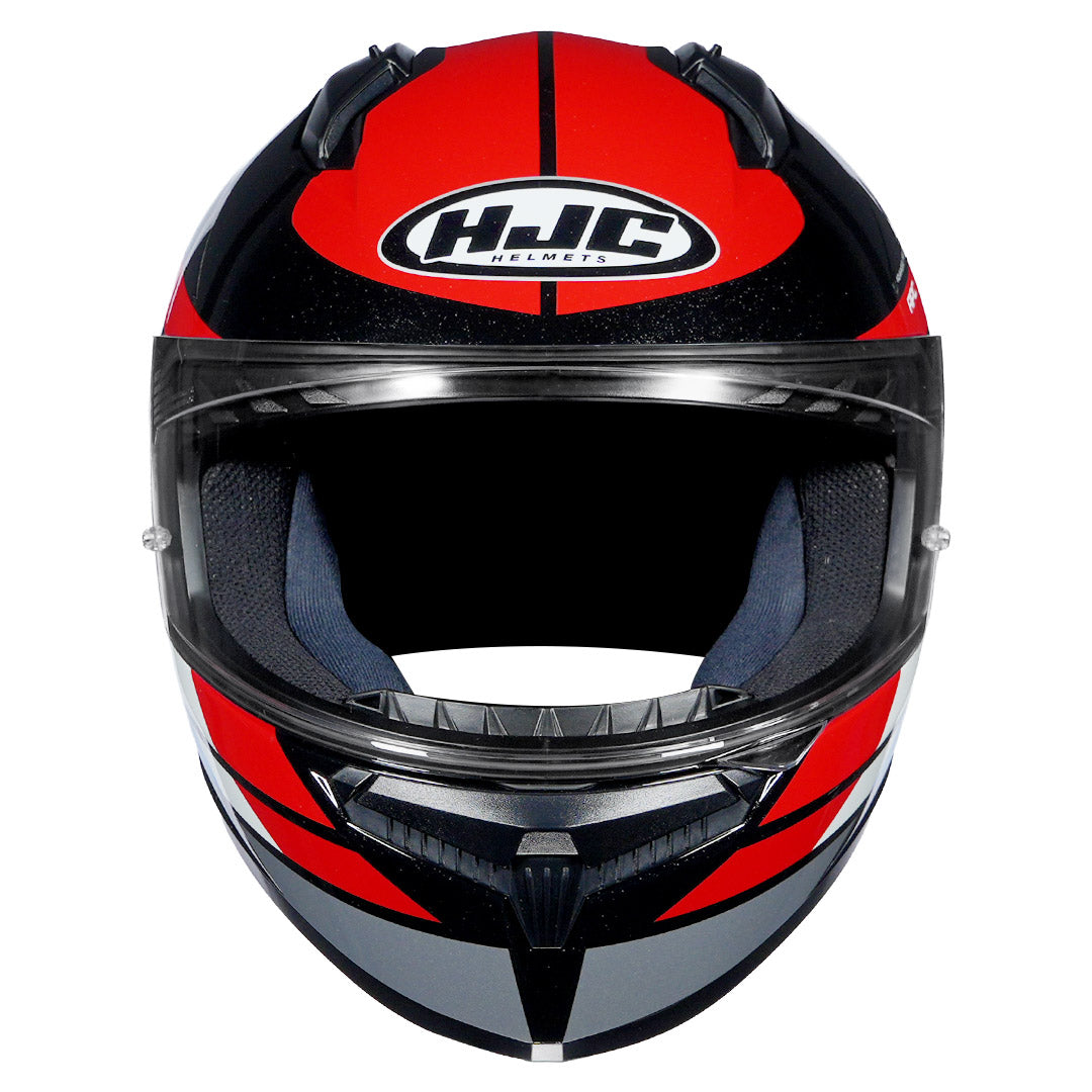 HJC C10 Hiper Helmet blue red front