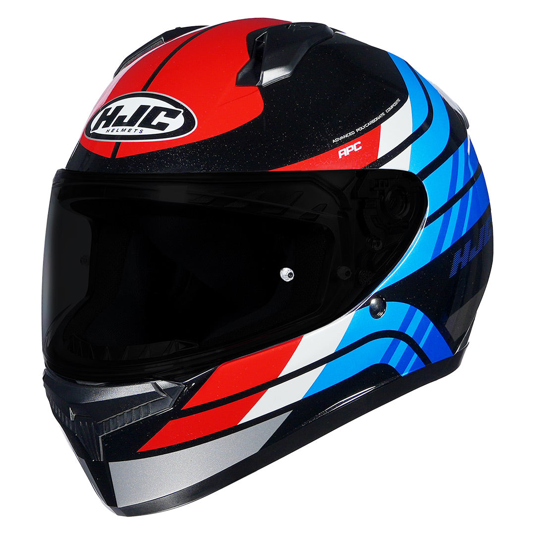 HJC C10 Hiper Helmet blue red