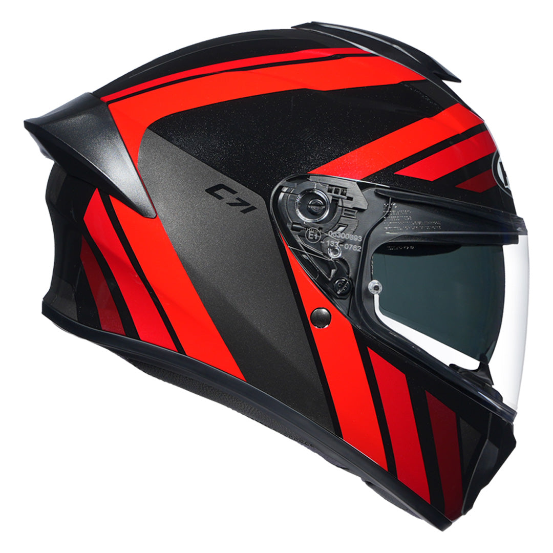 HJC C71 (C7X) Faber Helmet red side