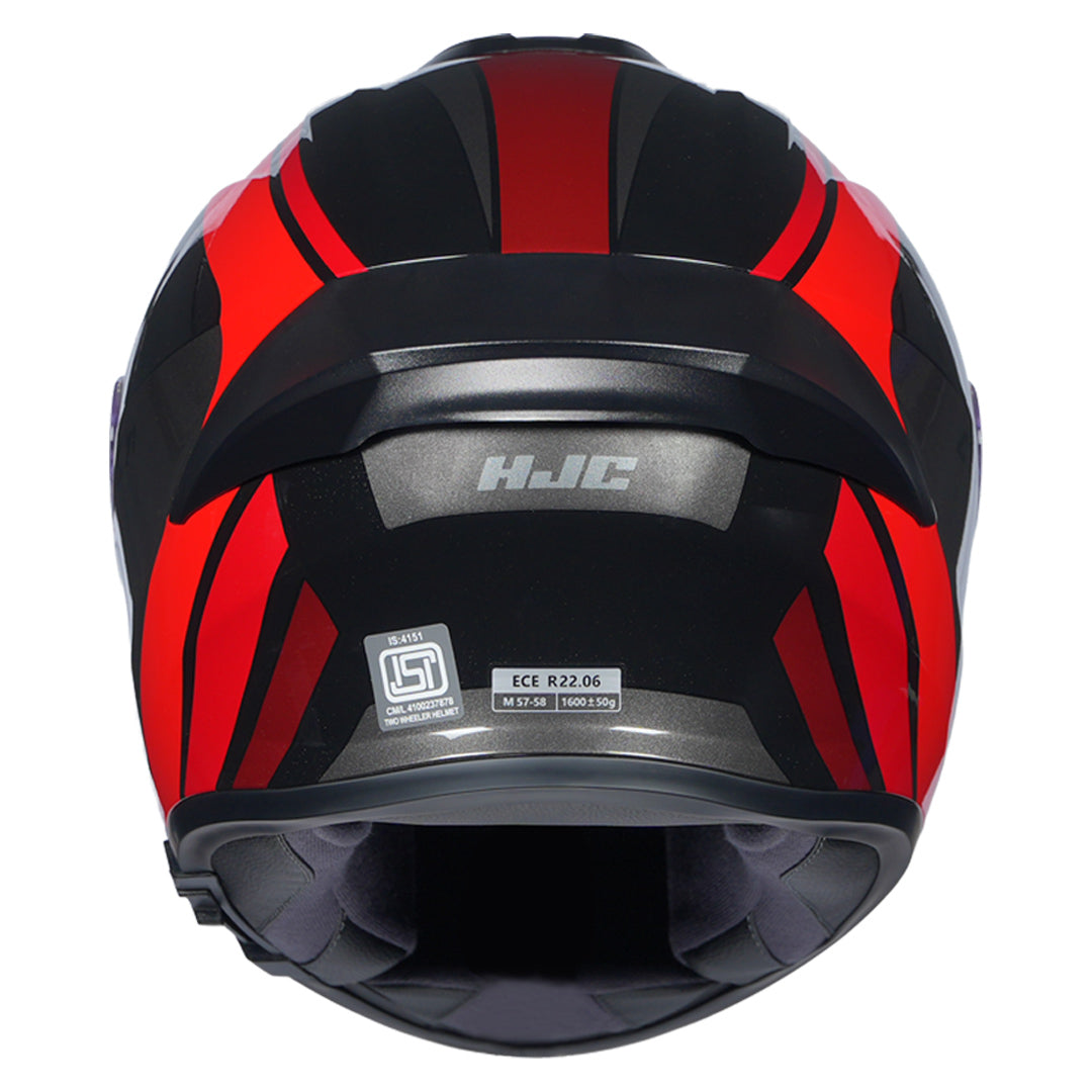 HJC C71 (C7X) Faber Helmet red back