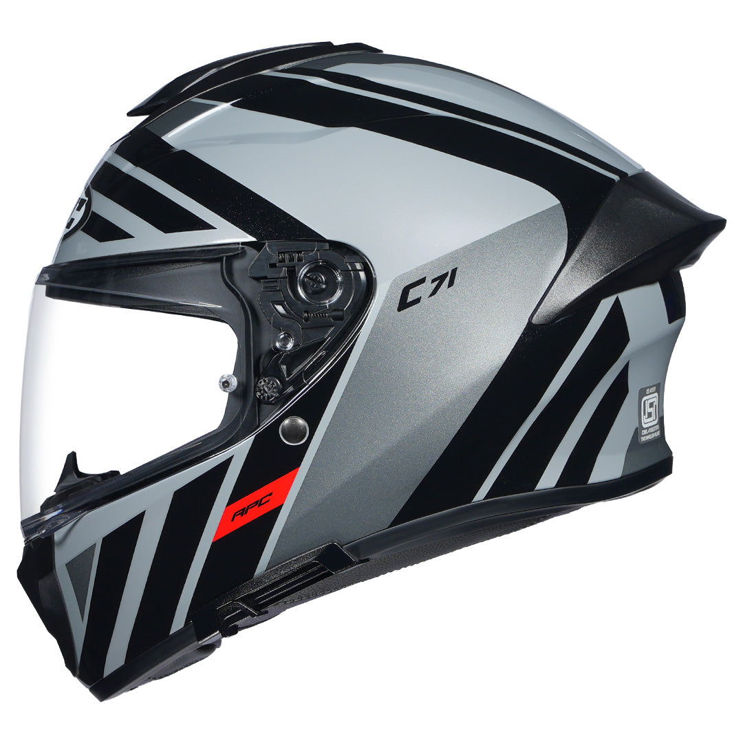 HJC C71 (C7X) Faber Helmet grey side