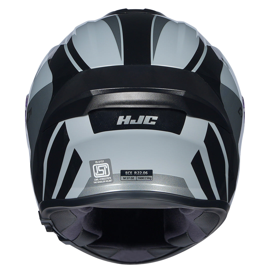 HJC C71 (C7X) Faber Helmet grey back