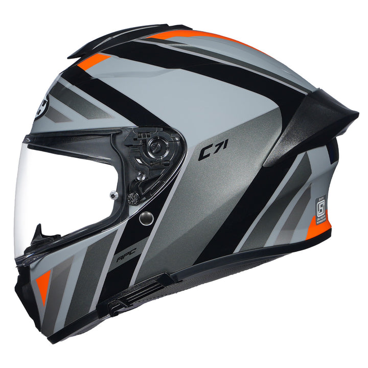 HJC C71 (C7X) Faber Helmet orange side