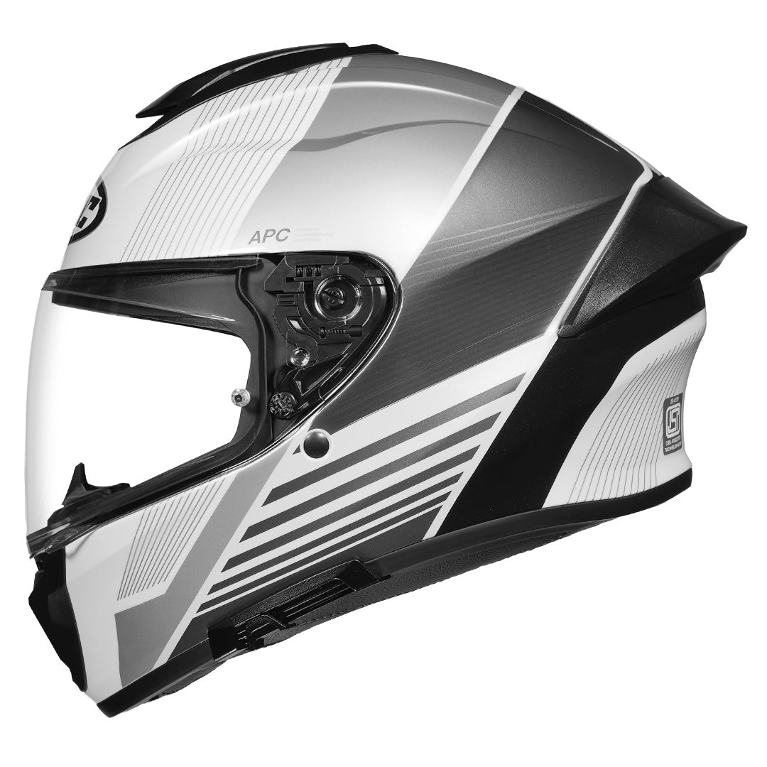 HJC C71 (C7X) Morix Helmet grey side
