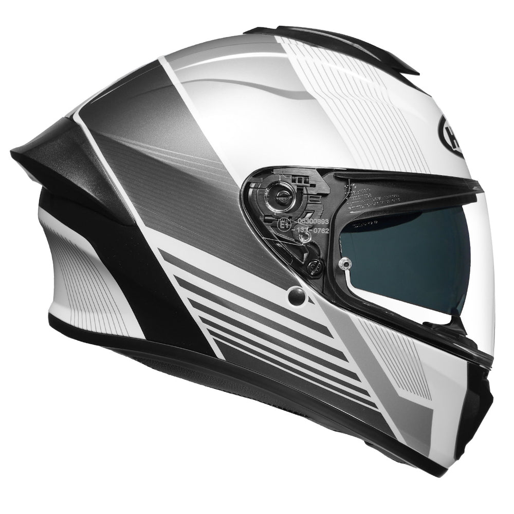 HJC C71 (C7X) Morix Helmet grey side