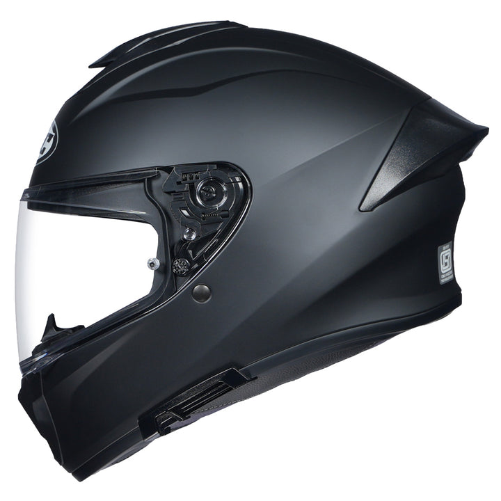 HJC C71 (C7X) Semi-Flat Black Helmet side