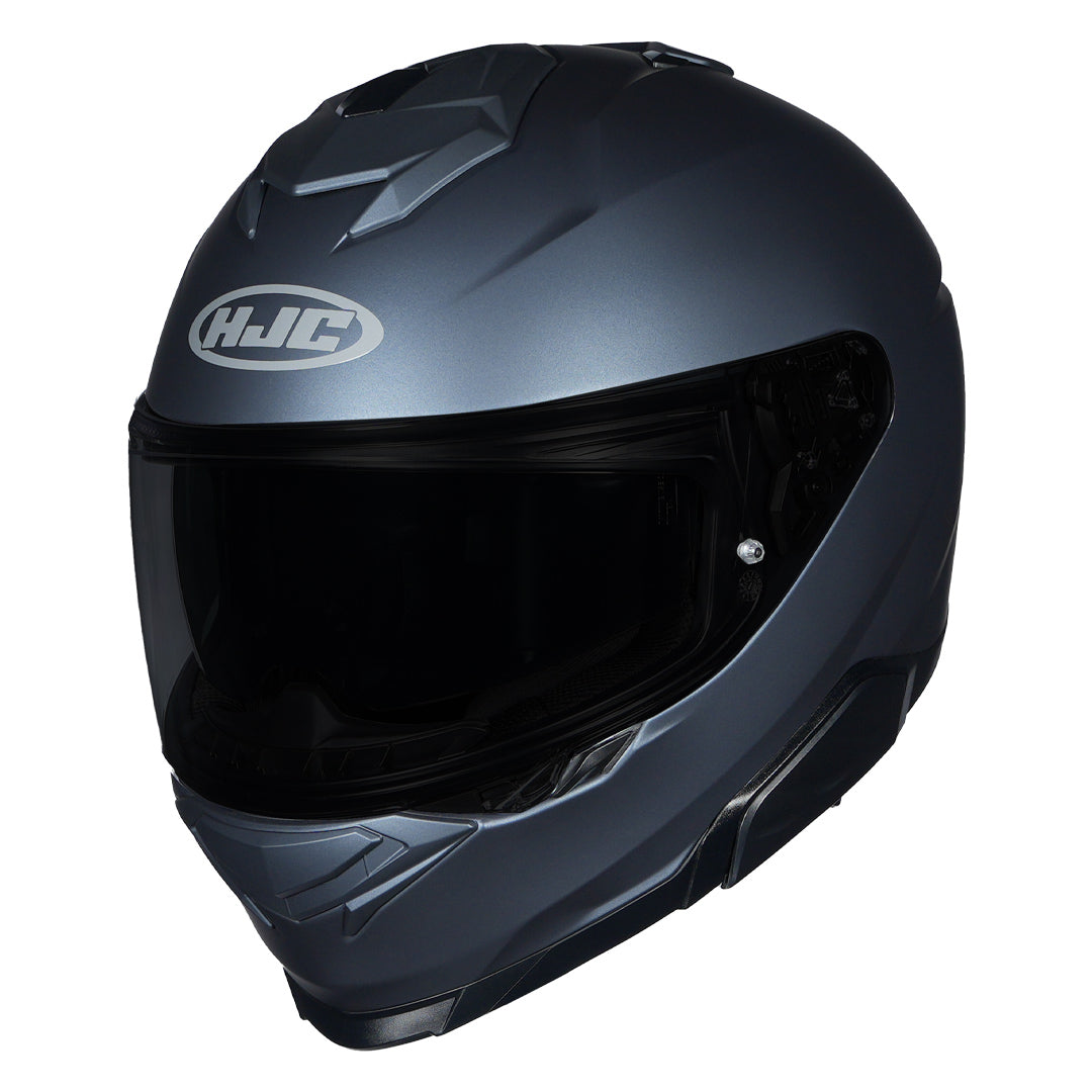 HJC I71 Solid Semi-Flat Anthracite Helmet