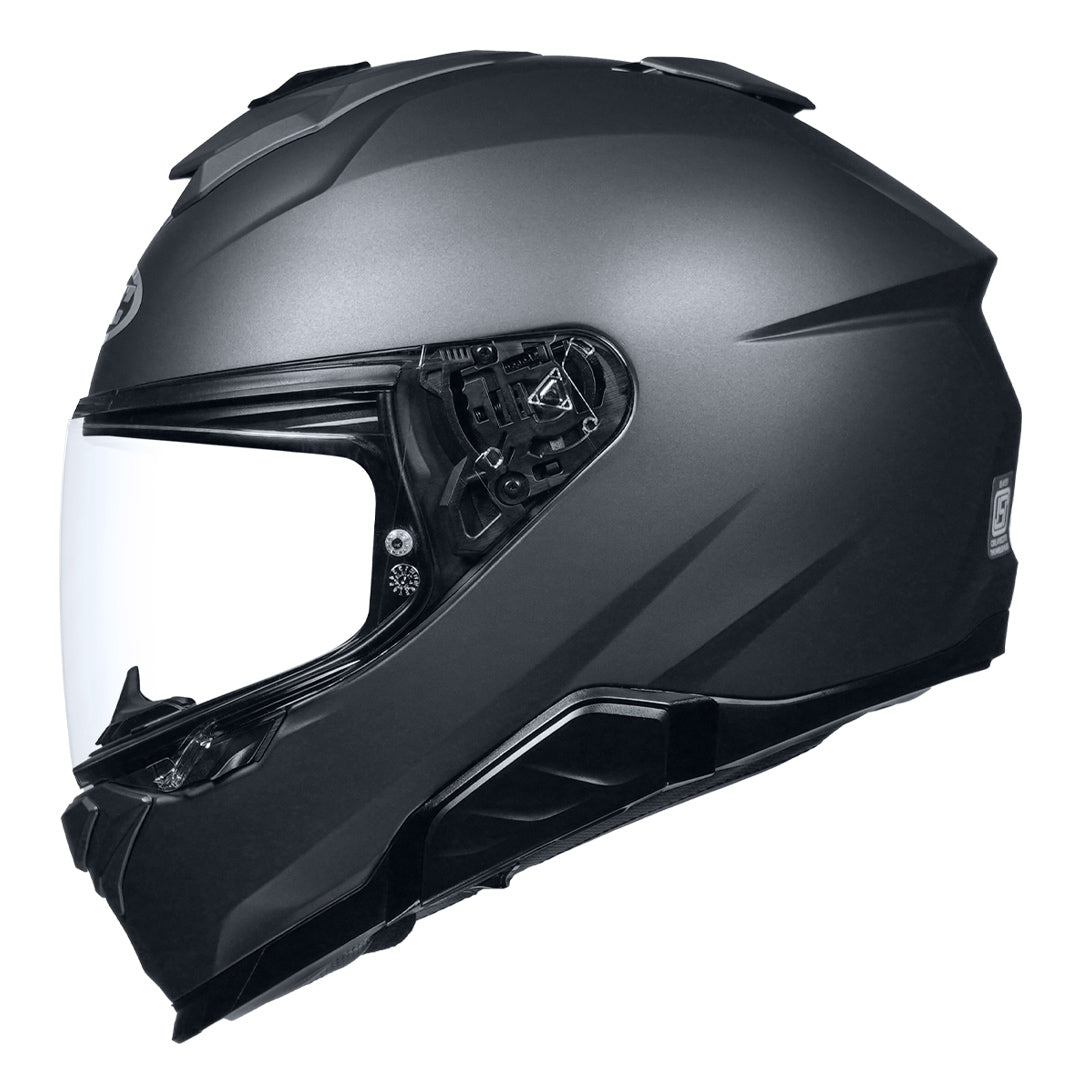 hjc flat black helmet HJC I71 Semi-Flat Black Helmet