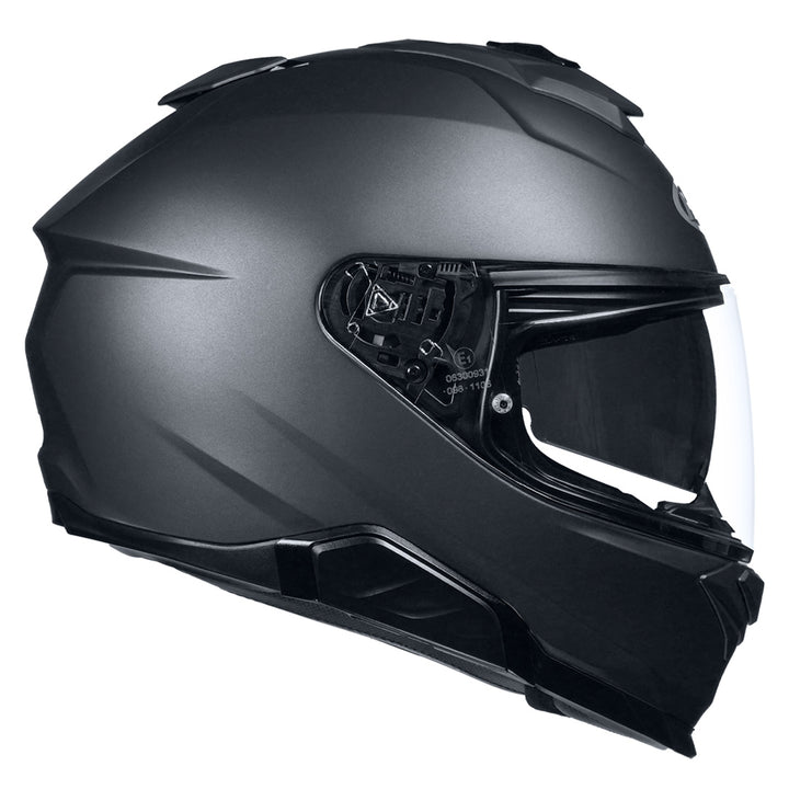 HJC I71 Semi-Flat Black Helmet side
