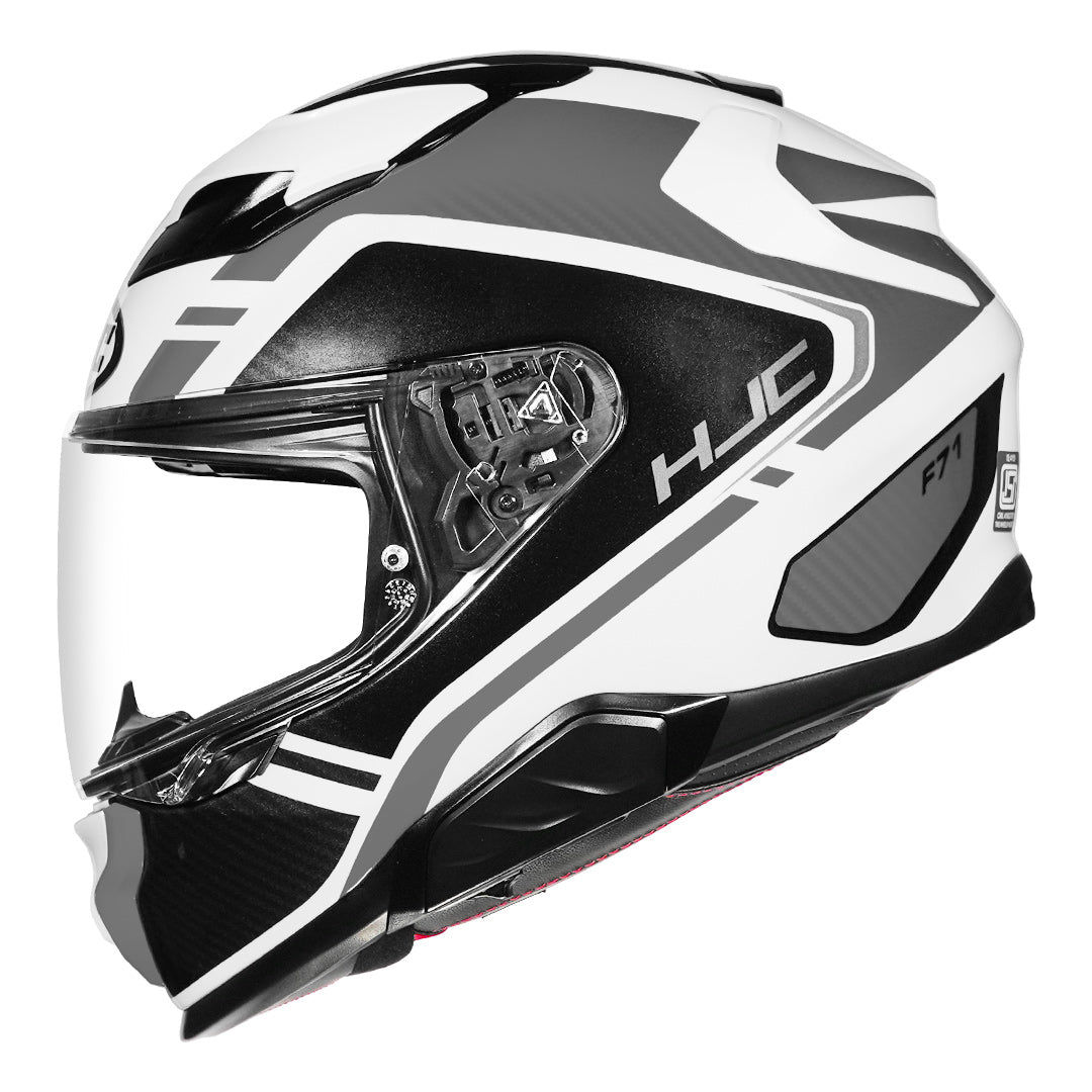 HJC F71 (F7X) Tozz Helmet grey side