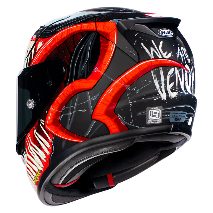 HJC RPHA 12 Venom 3 Helmet back view