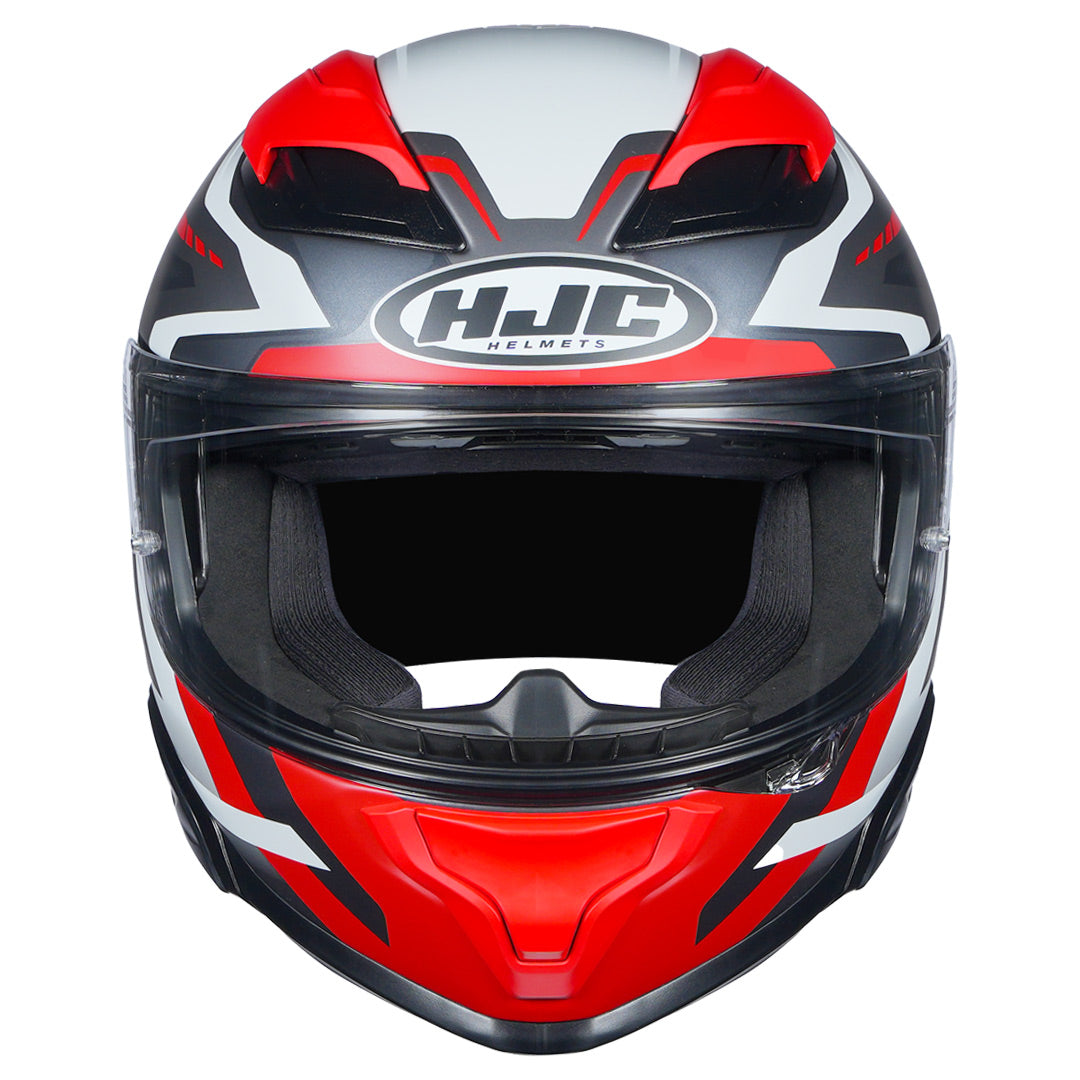 HJC F71 (F7X) Fes Helmet grey red front