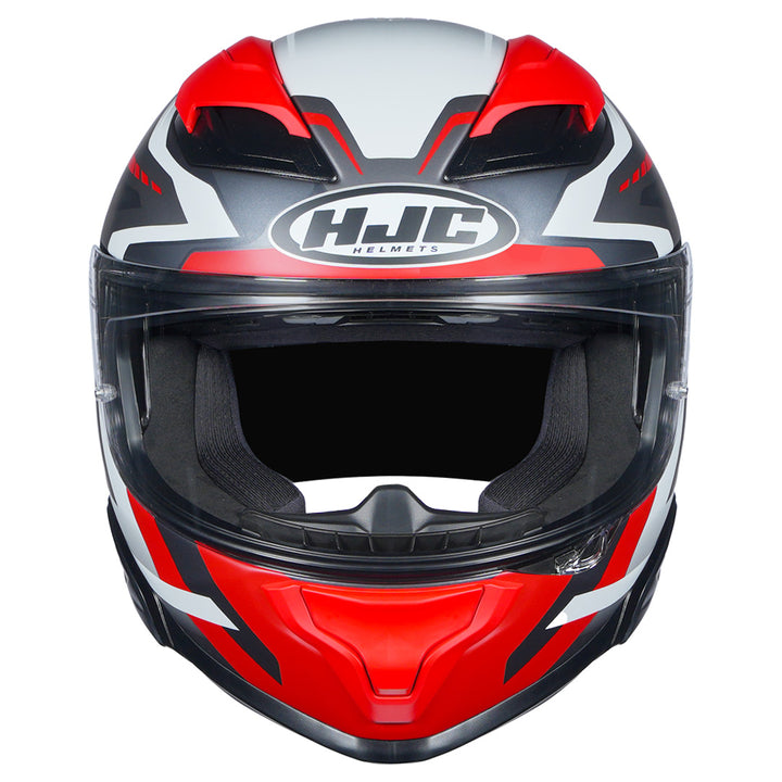 HJC F71 (F7X) Fes Helmet grey red front