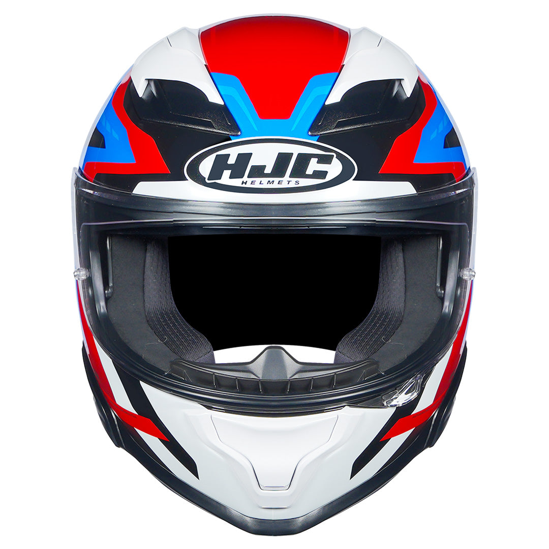 HJC F71 (F7X) Fes Helmet white blue red front