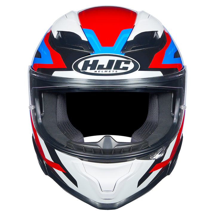 HJC F71 (F7X) Fes Helmet white blue red front