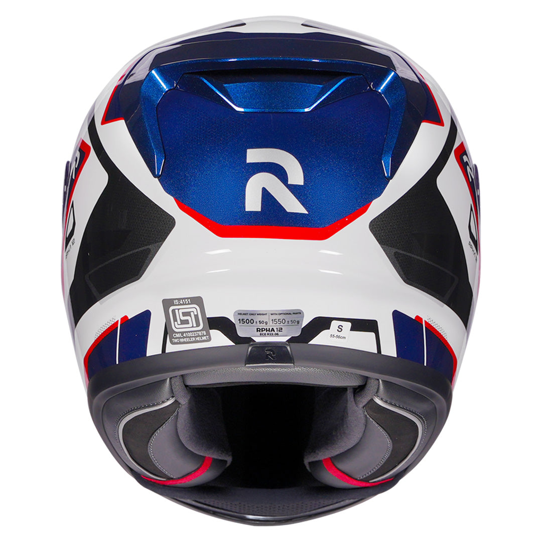 HJC RPHA 12 Brels Helmet back