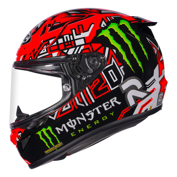 HJC RPHA 12 Quartararo Replica Helmet side