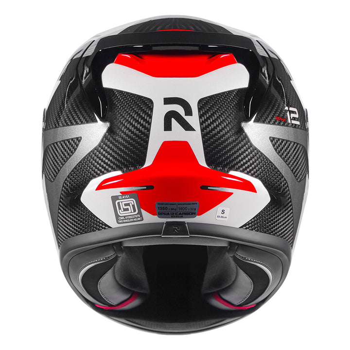 HJC RPHA 12 Xentra Helmet back