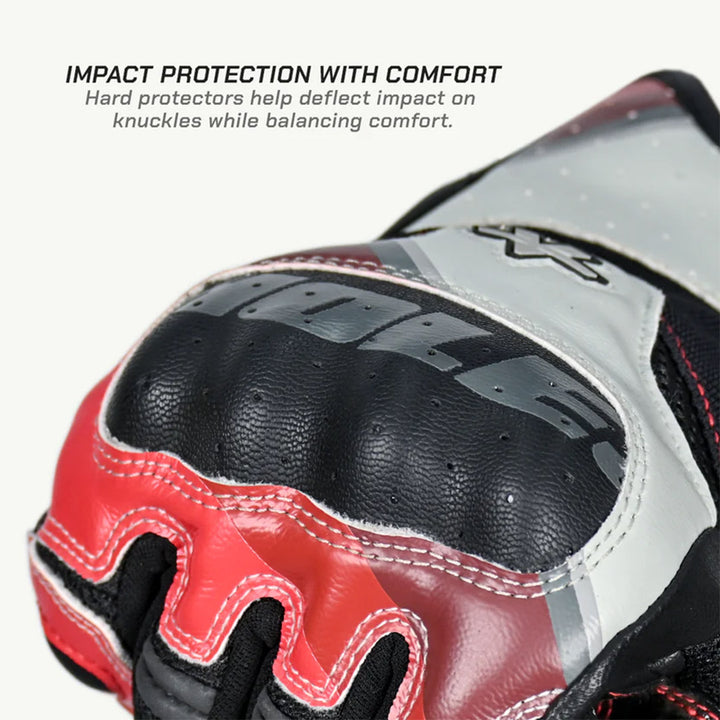 Viaterra Holeshot Pro Semi Gauntlet Riding Gloves