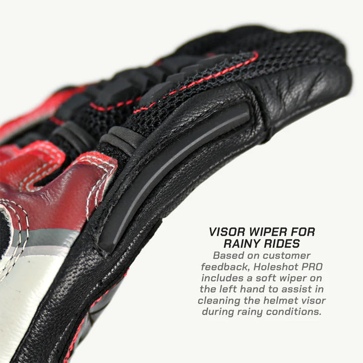 Viaterra Holeshot Pro Semi Gauntlet Riding Gloves