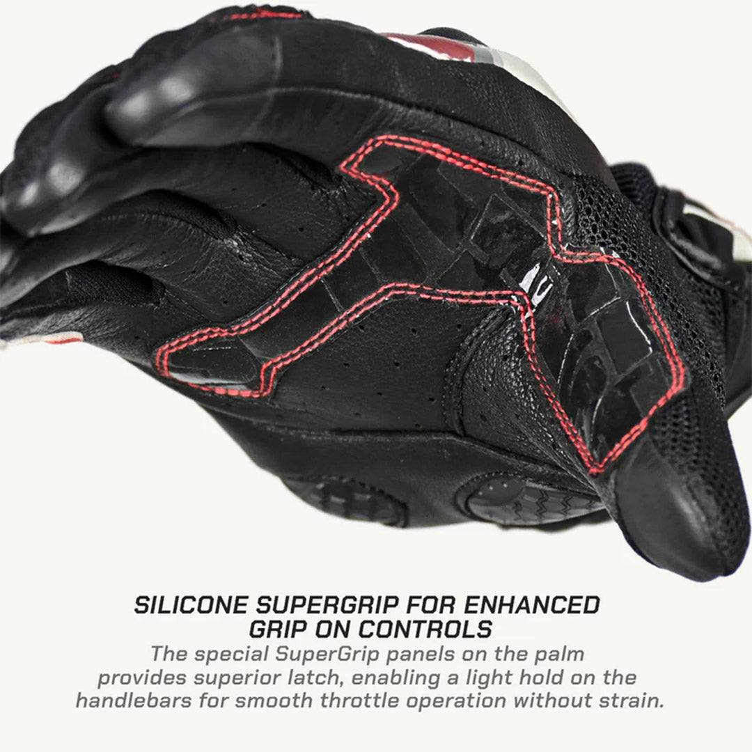 Viaterra Holeshot Pro Semi Gauntlet Riding Gloves