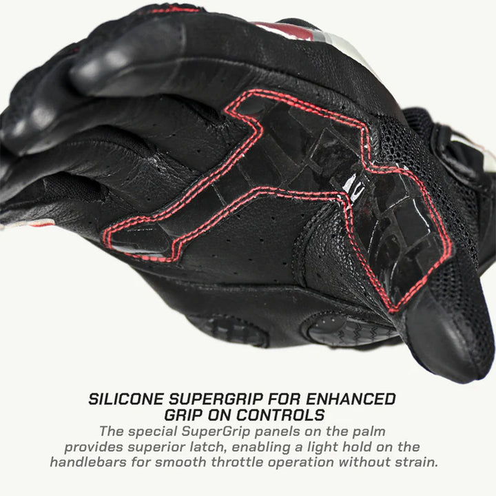 Viaterra Holeshot Pro Semi Gauntlet Riding Gloves