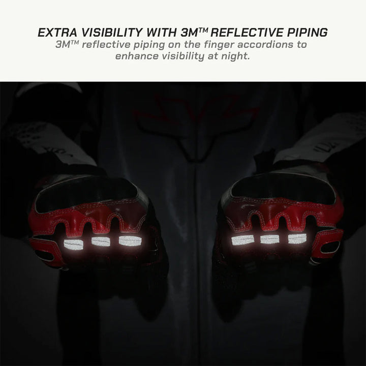 Viaterra Holeshot Pro Semi Gauntlet Riding Gloves