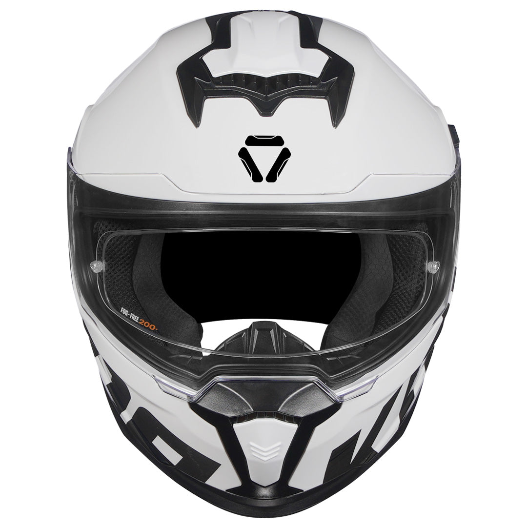 Korda Sonic Zhark Helmet white front