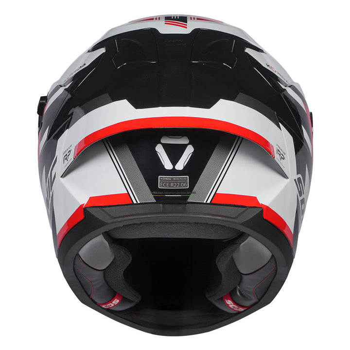 Korda Sonic Moze Helmet red back