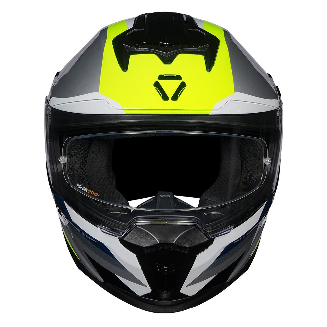 Korda Sonic Moze Helmet fluorescent yellow front