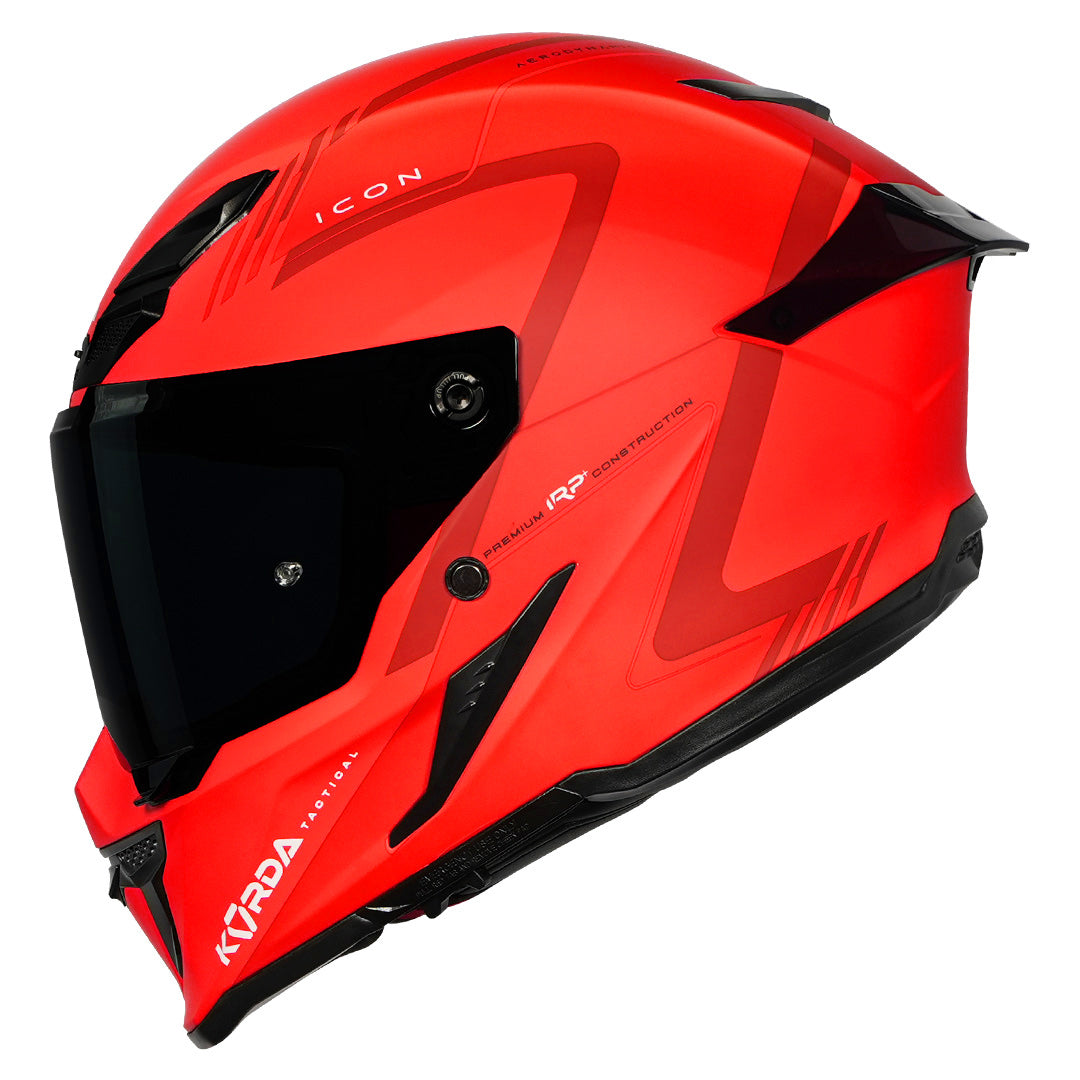 Korda Icon Nero Helmet matt red side