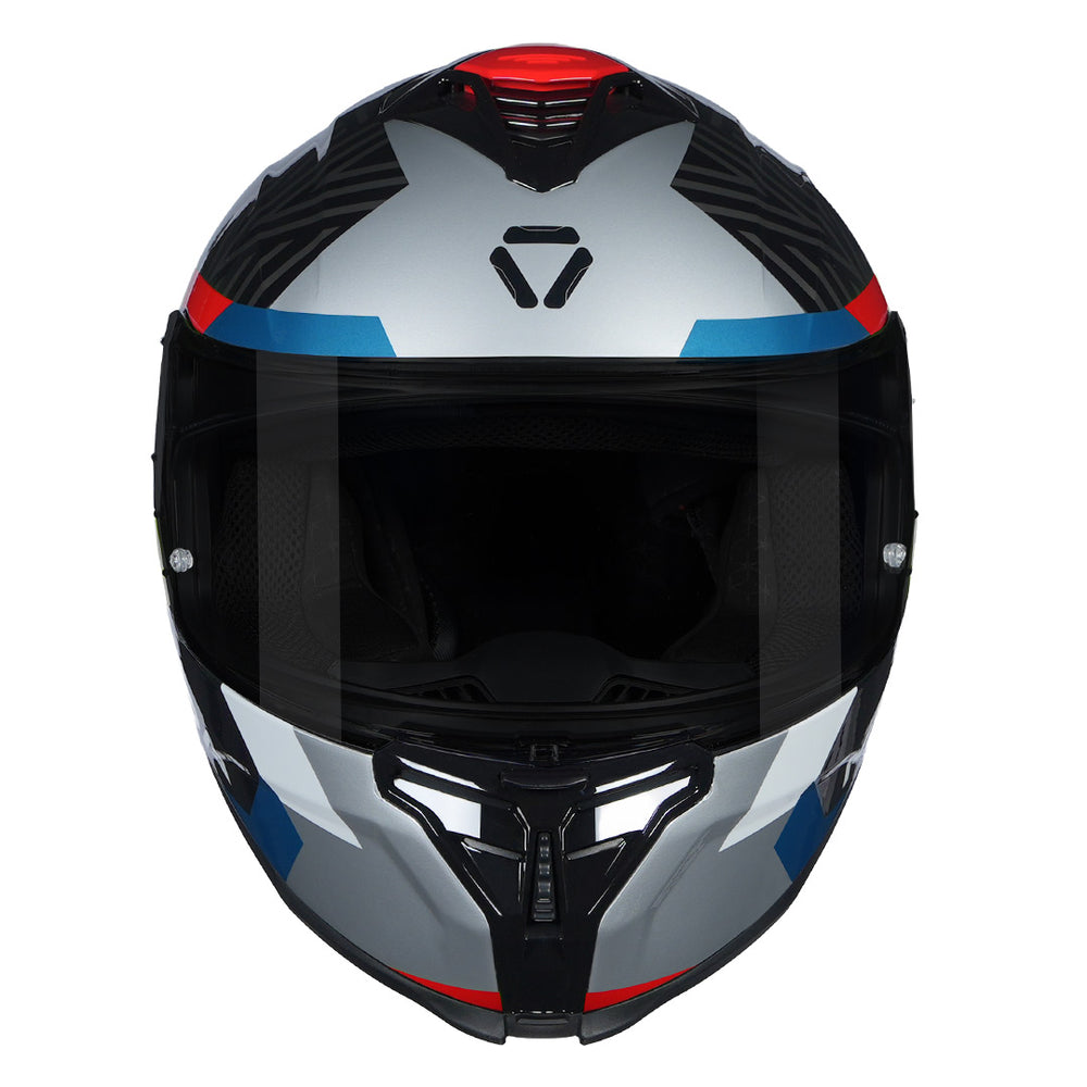Korda Shockwave Chaos Helmet (Red-Blue) front