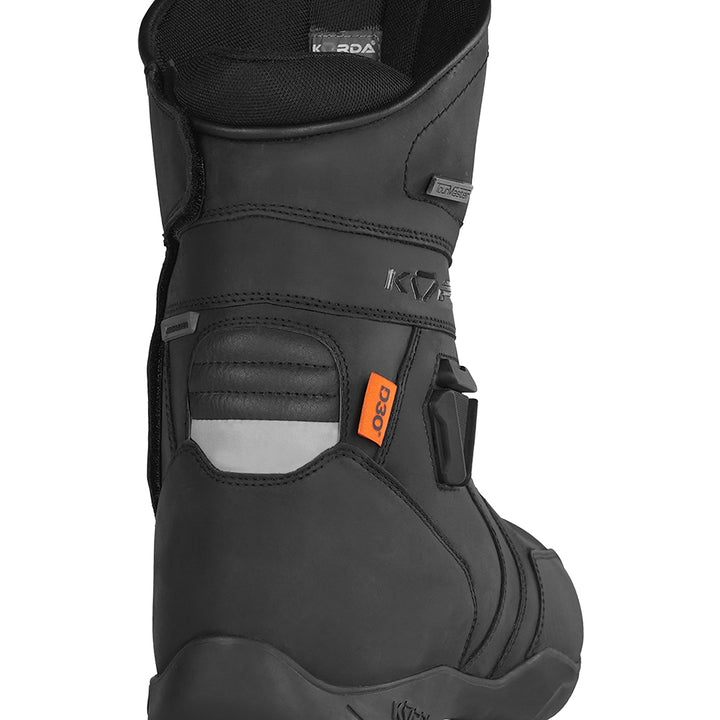 Korda TourMaster Low 2.0 Riding Boots With D3O back