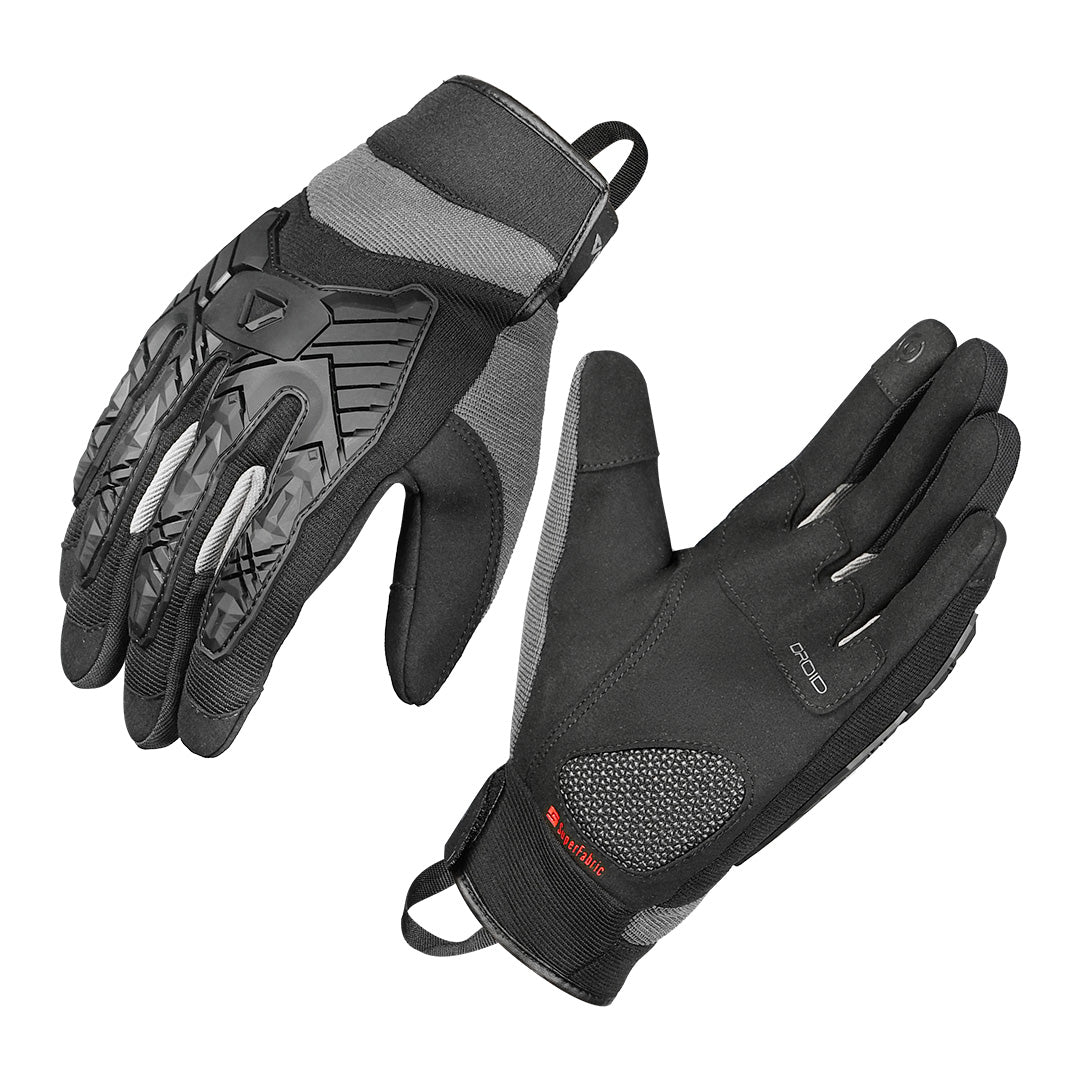 Korda Droid Riding Gloves grey