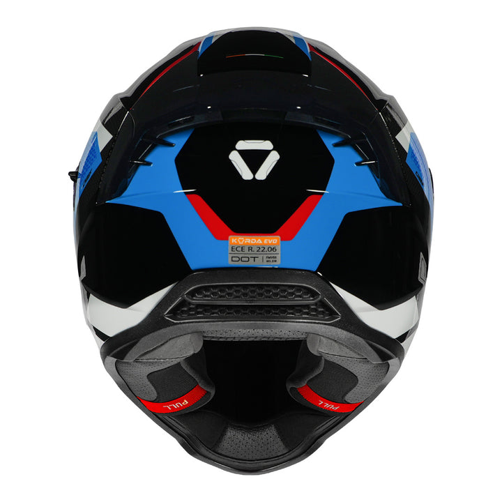 Korda Evo Chief Helmet black blue back